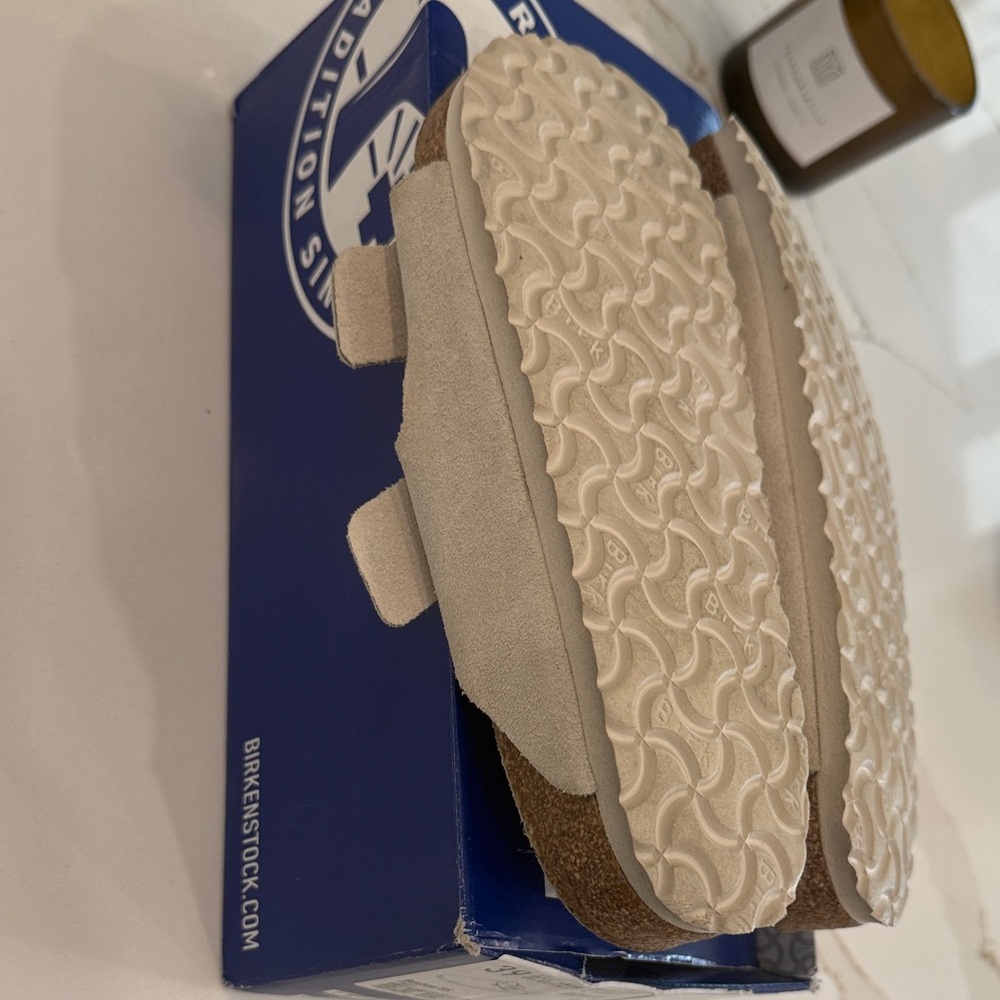Birkenstock Boston BS - Taupe  Size 39 - Picture 7 of 8